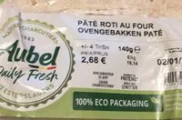 Mängden socker i Pâté Roti au Four