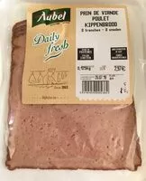 Mängden socker i Pain de viande de poulet daily fresh aubel