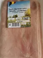 Mängden socker i Épaule dégraissez extra