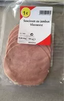Mängden socker i Saucisson au jambon