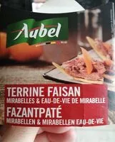 Mängden socker i Terrine Faisan