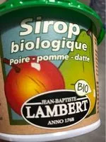 Mängden socker i Sirop Poire-pomme-datte