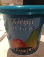 Mängden socker i Sirop de Liège
