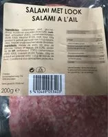 Mängden socker i Salami a l'ail