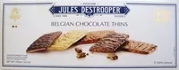 Mängden socker i Belgian Chocolate Thins