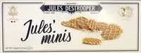 Mängden socker i Mini Gaufrettes Jules Destroopeur
