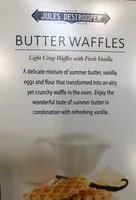 Mängden socker i Butter Waffles