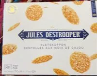 Mängden socker i Dentelles aux noix de cajou