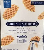 Mängden socker i Gaufrettes croustillantes