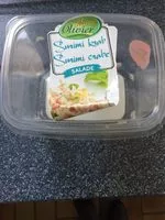 Mängden socker i Salade de surimi crabe