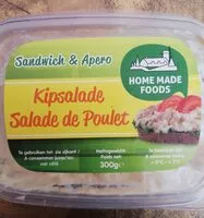 Mängden socker i Salade de poulet