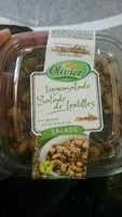 Mängden socker i Salade de lentilles