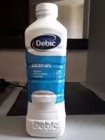 Mängden socker i Cream 40%