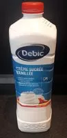 Mängden socker i Crème sucrée vanillée