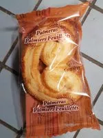 Mängden socker i Palmiers 28g/pc/st