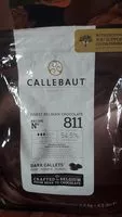 Mängden socker i Callebaut Select Dark 54.5 Percent Chocolate 811 Callets