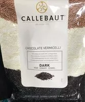 Mängden socker i Vermicelle de chocolat noir