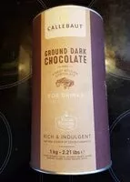 Mängden socker i Groud dark chocolate for drinks