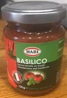 Mängden socker i Sauce tomate au basilic