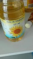 Mängden socker i Huile de tournesol