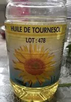 Mängden socker i Huile de tournesol
