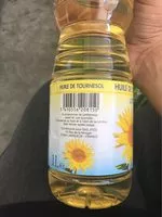 Mängden socker i Huile de tournesol