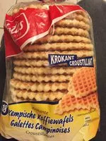 Mängden socker i Galette Campinoises croustillantes