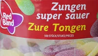 Mängden socker i Red Band Zungen Super Sauer 100er Dose