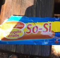 Mängden socker i Gevogette volaille