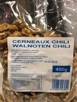Mängden socker i Cerneaux Chili