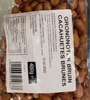 Mängden socker i Cacahuètes brunes