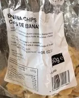 Mängden socker i Chips de banane