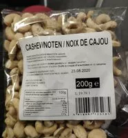 Mängden socker i Noix de cajou