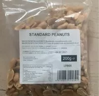 Mängden socker i Cacahuetes