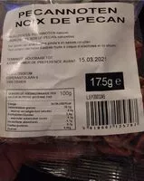 Mängden socker i Noix de pecan