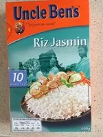 Mängden socker i Uncle Ben's Riz Jasmin naturellement parfumé 500 g