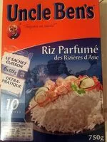 Mängden socker i Riz parfumé des rizières d'Asie