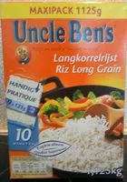 Mängden socker i Riz long grain