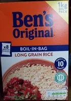 Mängden socker i Boil-in-bag long grain rice