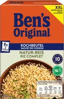 Mängden socker i Natur-Reis, Kochbeutel