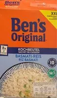Mängden socker i Basmati Reis Kochbeutel
