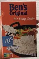 Mängden socker i Riz long grain