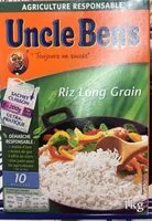 Mängden socker i Riz long grain