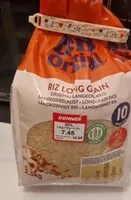 Mängden socker i Riz long grain