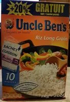 Mängden socker i Riz Long Grain En Sachet Cuisson