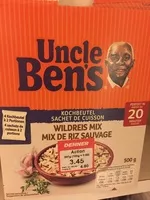 Mängden socker i Reis, Wildreis Mix Kochbeutel