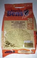 Mängden socker i 5KG Riz Long Grain Cuissins 20MN Uncle Ben's