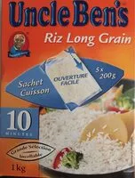 Mängden socker i Riz long grain