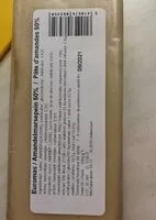 Mängden socker i Pâte d'amandes 50%