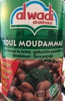 Mängden socker i Foul Moudammas ( Favino Libanese ) Con Peperoncino